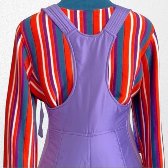 Vintage FERA Ski Overalls Rare Purple SZ 12 - Picture 4 of 13